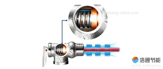 美的空气能热水器分体壁挂式RSJF-30/R-W-80TP/DM智能双控安全阀