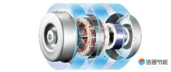 美的空气能热水器御泉尊贵版RSJF-40/RN3-200/DY-E(E2)高效节能电机,大幅提升运转效率