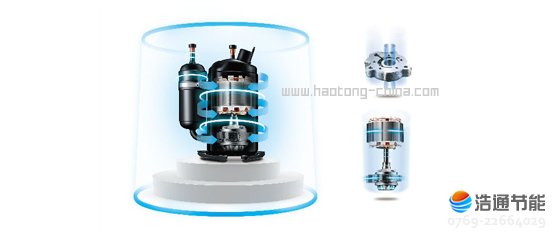 美的空气能热水器靓泉II代RSJF-33/R-200TP/C(E2)高能效热泵专用压缩机