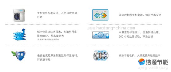 美的别墅型空气能热水器康泉RSJF-72/C-B多项技术优势,共铸品质巅峰